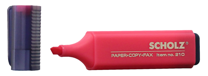 Маркер SCHOLZ текстовий (210SCH), рожевий